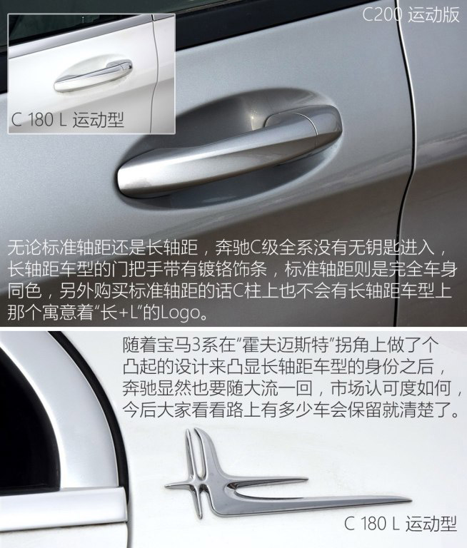 解读低配车 实拍北京奔驰C 200运动版