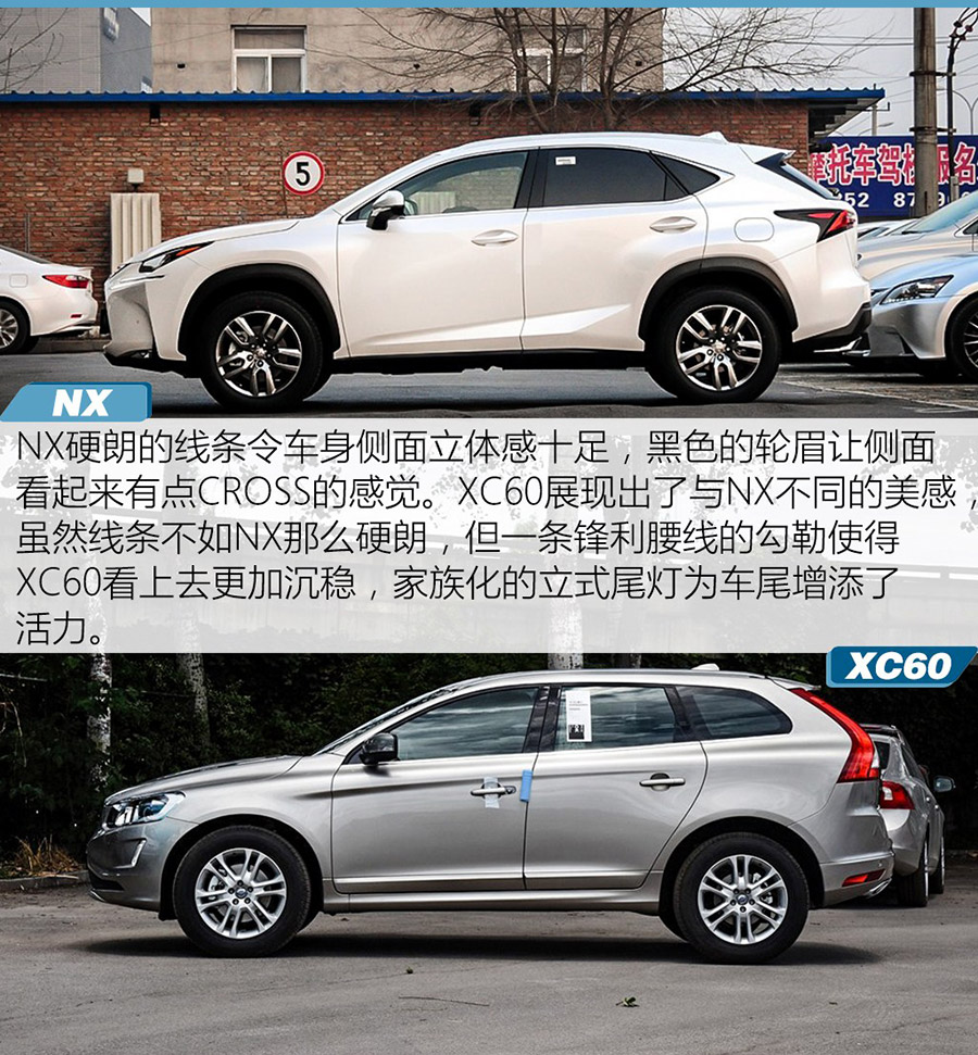 雷克萨斯NX和沃尔沃XC60非主流大PK 