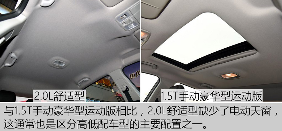 低配车解读 实拍瑞风S5 2.0L手动舒适型