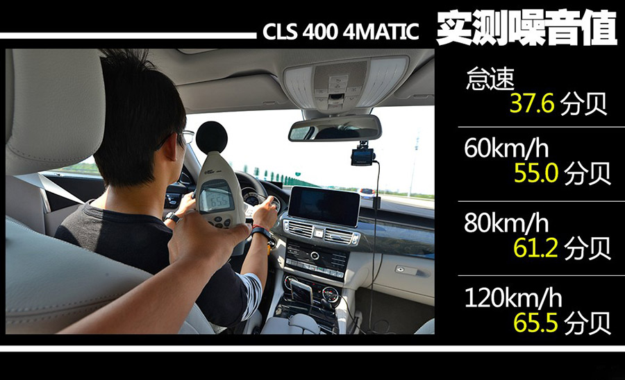 路跑女神测试 2015款奔驰CLS 400 4MATIC