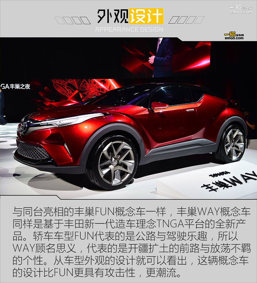 最不像丰田的丰田SUV 图解丰巢WAY概念车