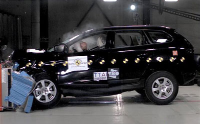 E-NCAP碰撞成绩 沃尔沃XC60荣获五星安全