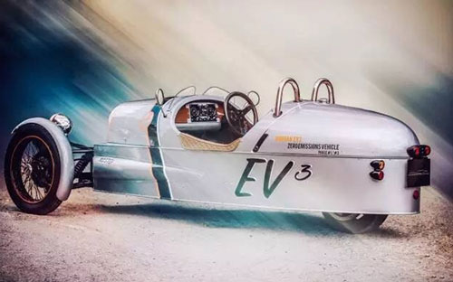 摩根EV3纯电动车官图 续航里程达240km_图片新闻
