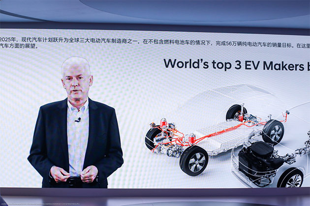 现代汽车研发部总裁Albert Biermann公布现代汽车全球电动化愿景