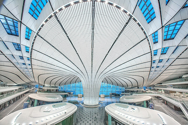 北京大兴国际机场建筑内部设计