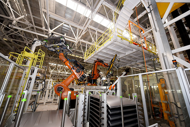 福田皮卡基于德国工业4.0+模式打造的智能工厂