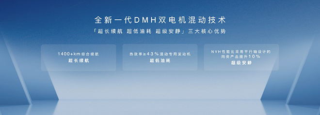 上汽荣威全新一代DMH双电机混动技术