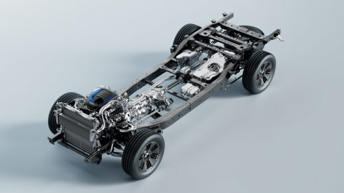 全新D-MAX V-CROSS采用三段式变刚度螺旋弹簧