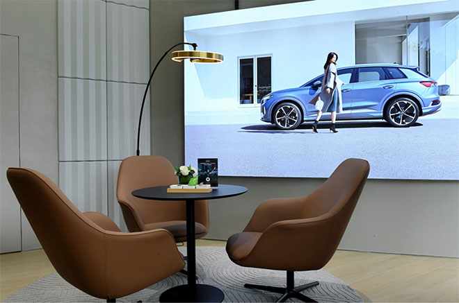 Audi e-tron Space成都世豪广场店舒适的环境