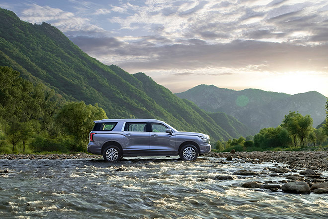 新哈弗H5 雨天穿越