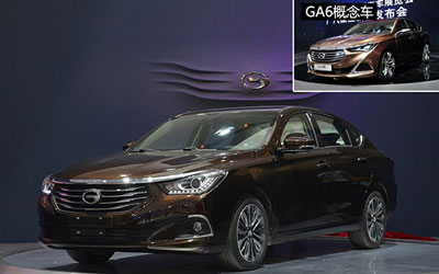 传祺GA6将于12月20日上市 或14万起售