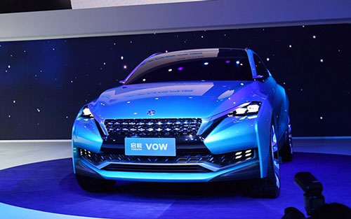 东风日产启辰VOW于2015上海车展发布概念车