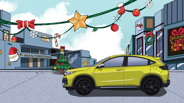 如果SUV变成了圣诞老人  全新本田XR-V圣诞礼遇