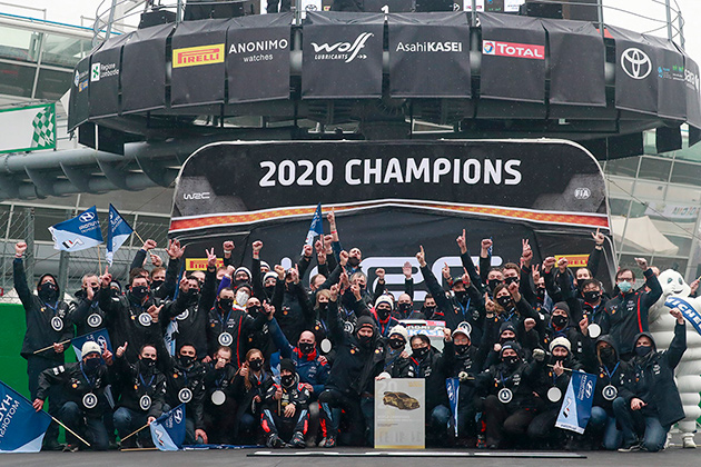 现代车队获得2020 WRC赛事年度厂商冠军