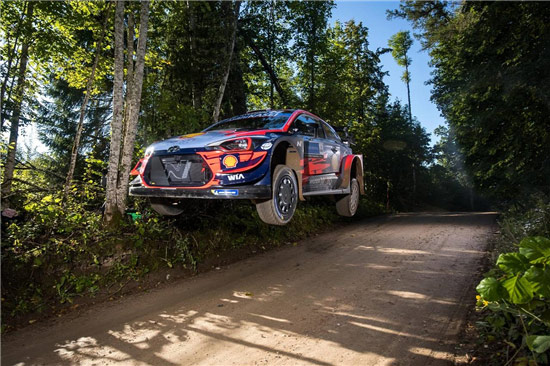 WRC葡萄牙站领先集团 现代汽车彰显硬核实力