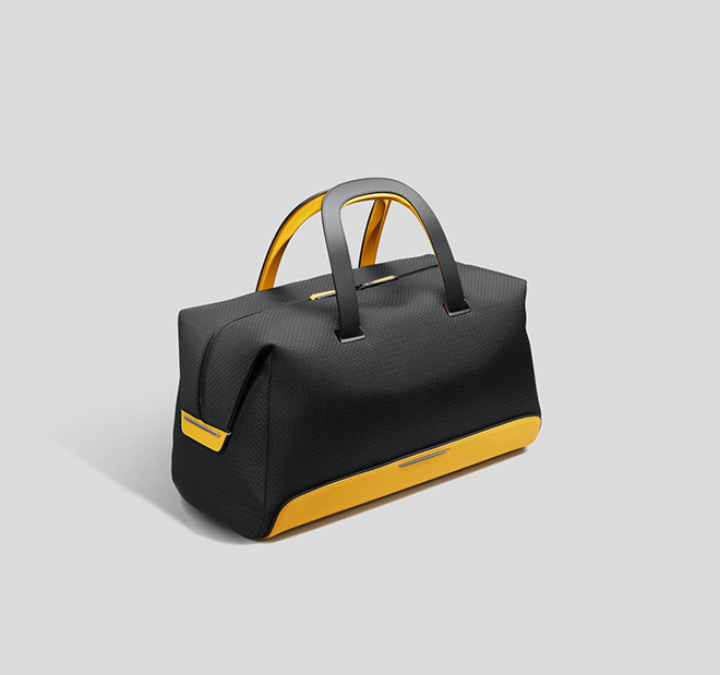 劳斯莱斯Black Badge版“休旅箱包系列”——手提旅行袋