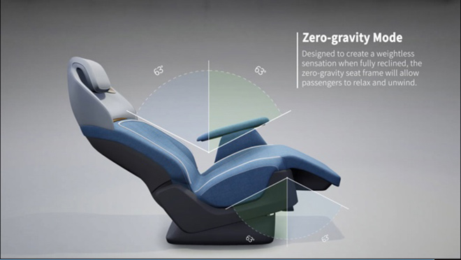延锋零压座椅可以为身体提供均匀、舒适的支撑