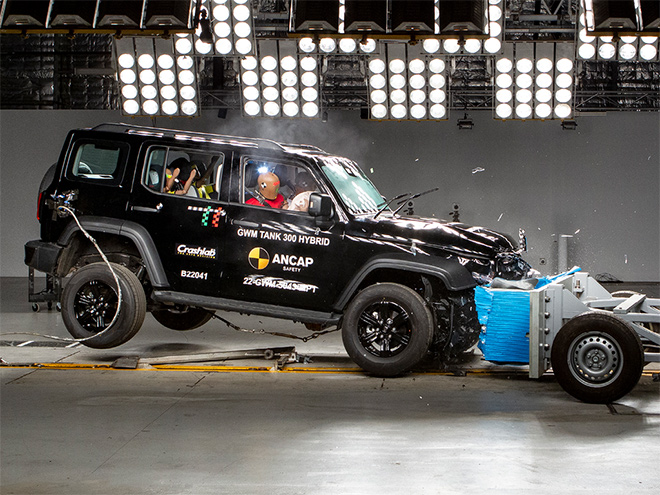 ANCAP的测试也\被誉为“史上最严”的碰撞测试