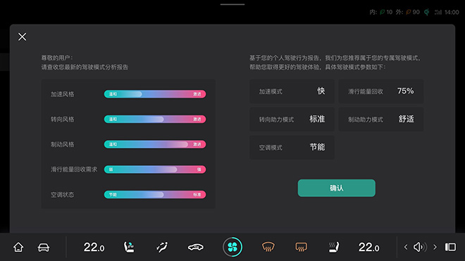 长安深蓝SL03千人千面”专属驾驶模式