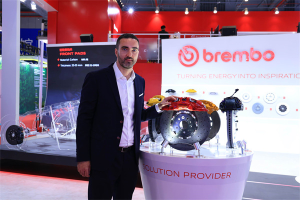 布雷博中国区董事长兼CEO Bogdan Bereanda