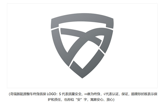 奇瑞新能源终身质保logo