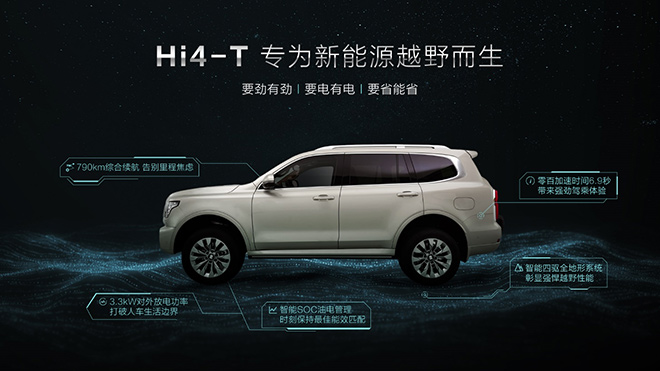 长城汽车Hi4-T带来越野新能源SUV标杆级用车新体验