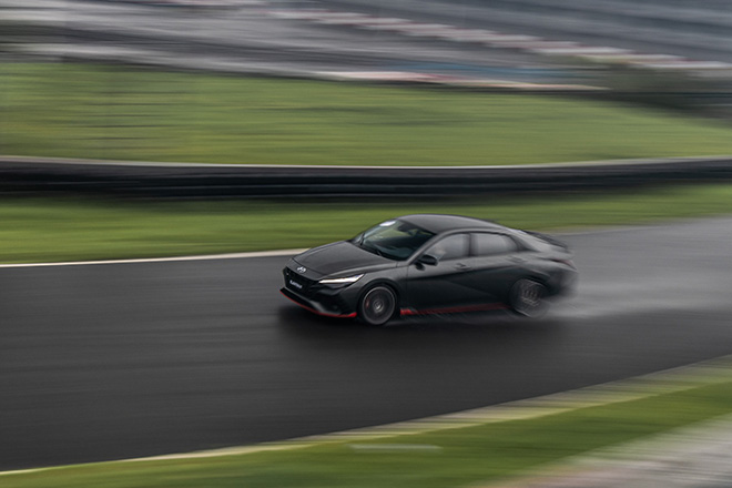 现代汽车高性能N品牌实力担当Elantra N试驾现场精彩画面