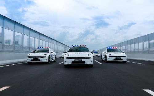 极氪001入列亚运警用服务车队_图片新闻