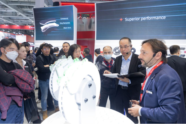 布雷博在法兰克福上海国际汽配展举行媒体发布会