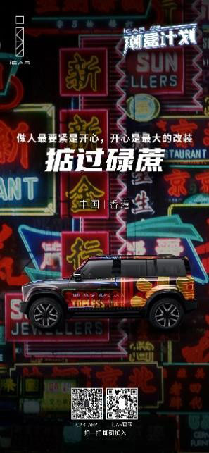 万物归「潮」 以「盒」为贵 iCAR 03×34省市区特色潮盒IP落地