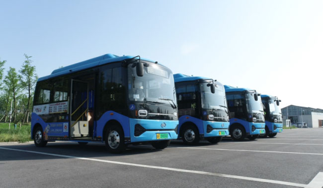 听说出行还能“打公交 网约版安凯微巴上线