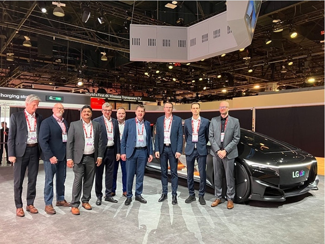 CES 2024：ZKW 和 LG 展示未来汽车照明系统