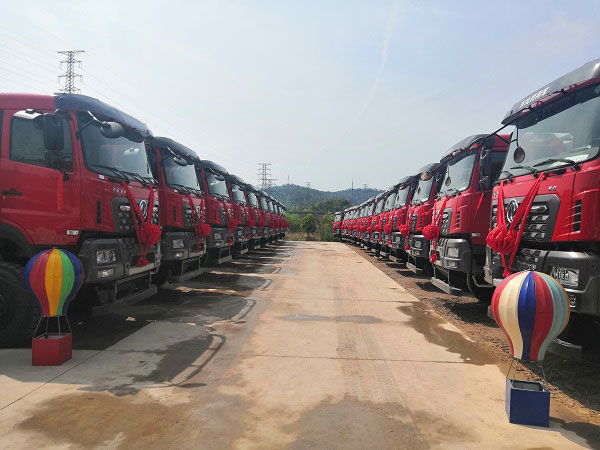 龙行天下以客为先东风商用车携手永康众信唱响浙江绿色新能之声