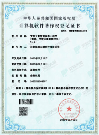 华燚云瑞喜获六项计算机软件著作权登记证书 华燚云瑞喜获六项计算机软件著作权登记证书