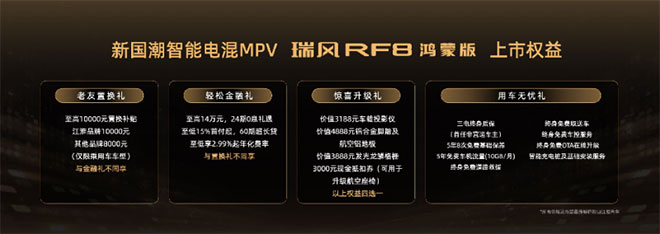 再创智能电混MPV价值新基准 瑞风RF8鸿蒙版不负期待强势登场