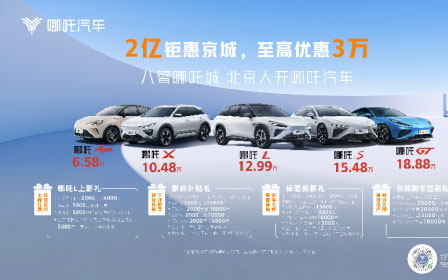 哪吒2亿补贴钜惠大闹京城，至高3万优惠共享科技平权_图片新闻