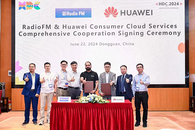 华为与Radio FM、Njuice AB签约合作 持续丰富HMS for Car生态系统 华为与Radio FM、Njuice AB签约合作 持续丰富HMS for Car生态系统