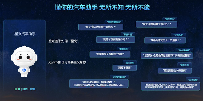 拥抱星火4.0 座舱智能再升级 拥抱星火4.0 座舱智能再升级