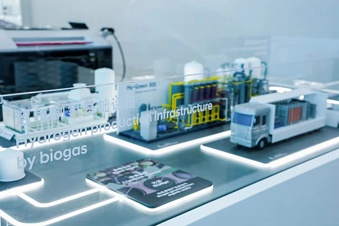 现代汽车氢能技术展示 现代汽车氢能技术展示
