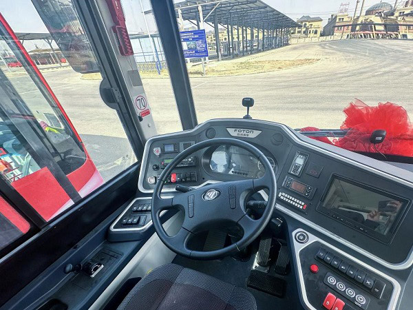 智慧公交承载援疆使命 165辆福田欧辉纯电客车再次批量驶入和田