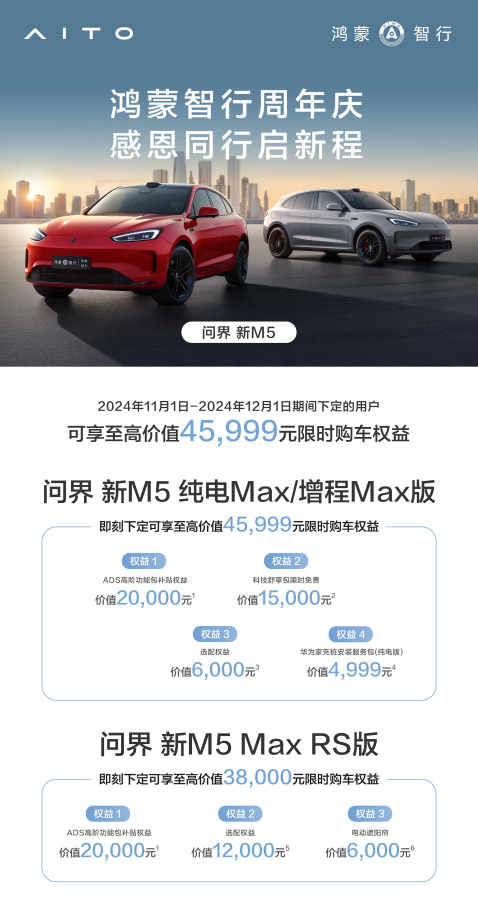 问界新M5 冬季自驾游搭子