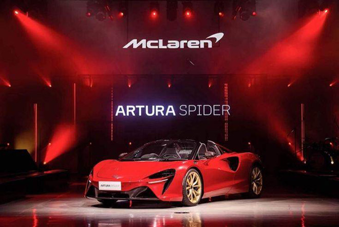 新款迈凯伦 Artura Spider
