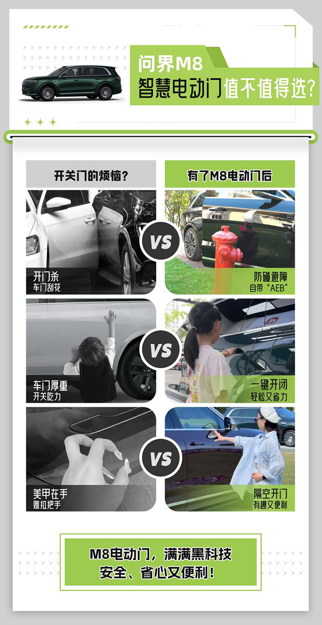 问界M8“太秀了 黑科技让出行秒变豪华秀场