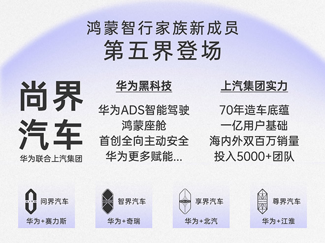 鸿蒙智行 尚界