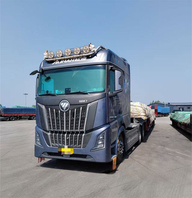 首月跑12000km+ 欧曼银河7燃气车 高师傅的得力战车