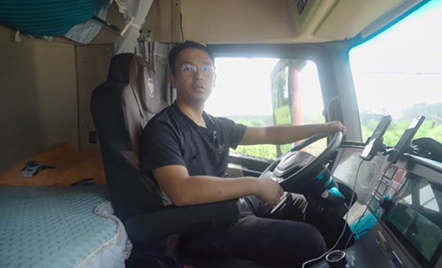 欧曼星辉动力燃气车为苏师傅带来舒适安稳双保障