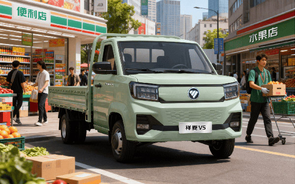 快充重构效率 场景定义价值：祥菱V5新能源版重塑微卡效率新标准