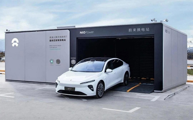 蔚来换电单日总量超17.7万次_图片新闻