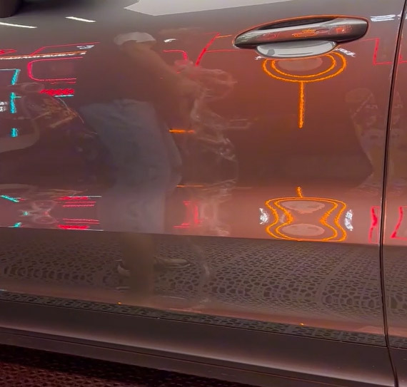 德国拓弗车衣用了8年的膜 给你看真相