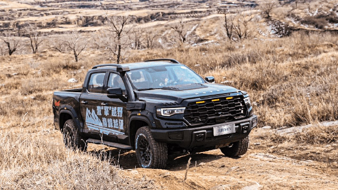 全尺寸全地形超级电混皮卡 火星PHEV